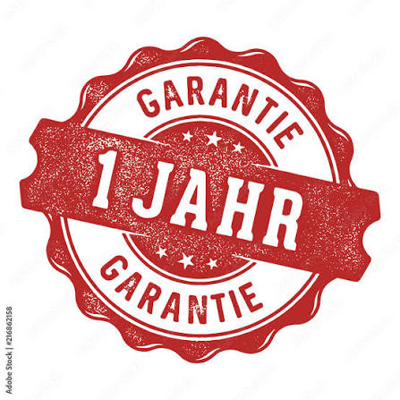 1 Jahr Garantie